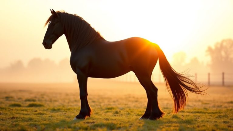 average height of friesian