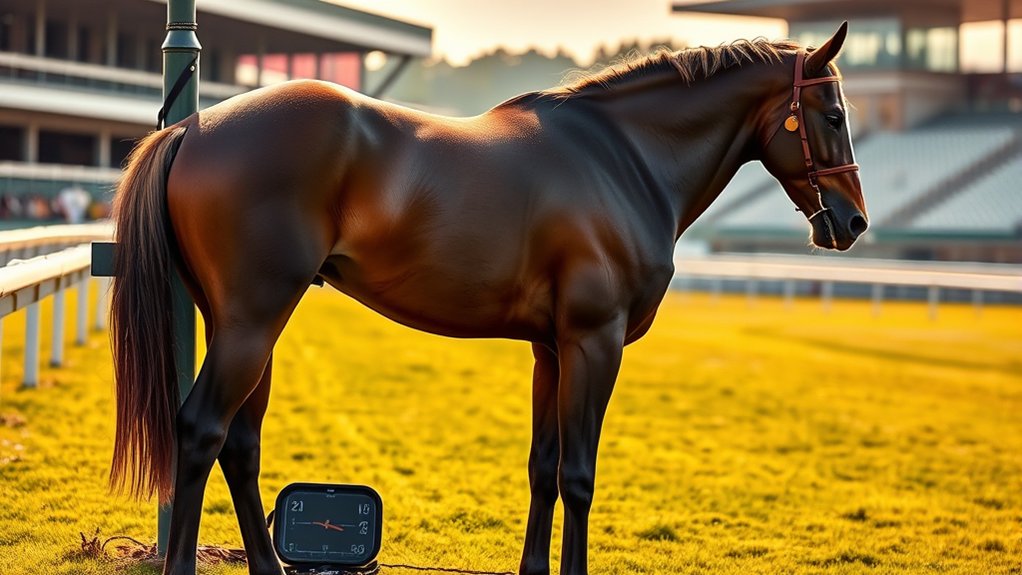 average racehorse weight range