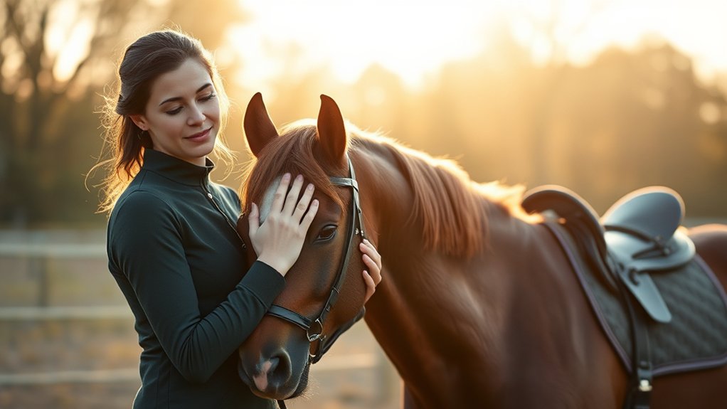 build trust through calmness