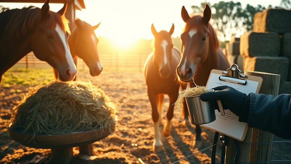 calculate daily hay requirements