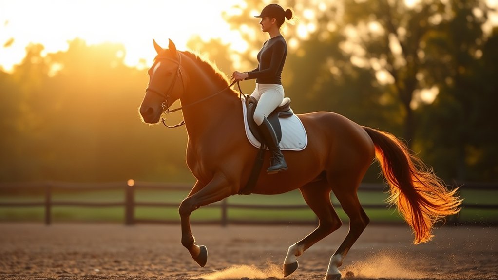 core strength enhances riding stability