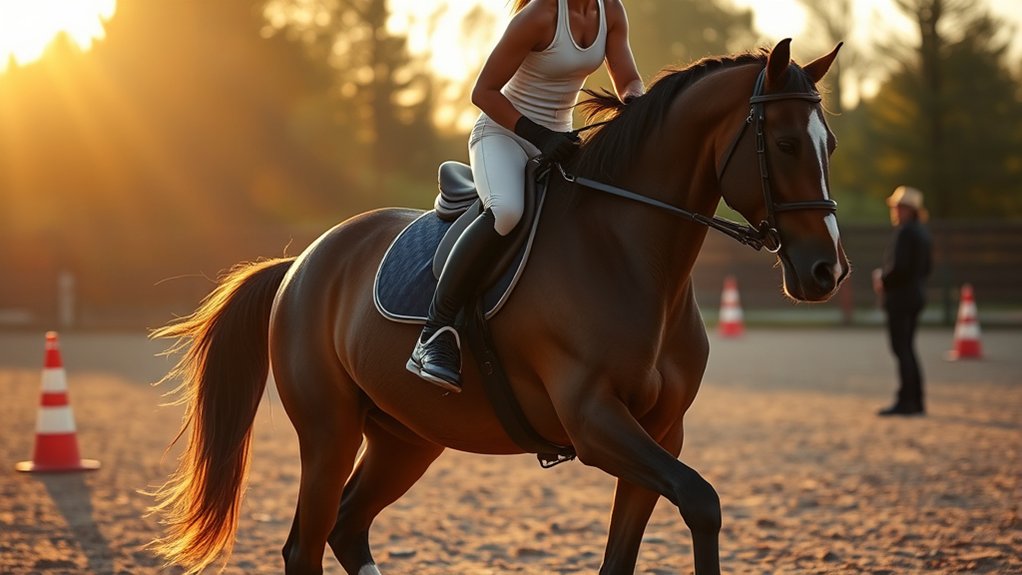 core strength improves riding stability