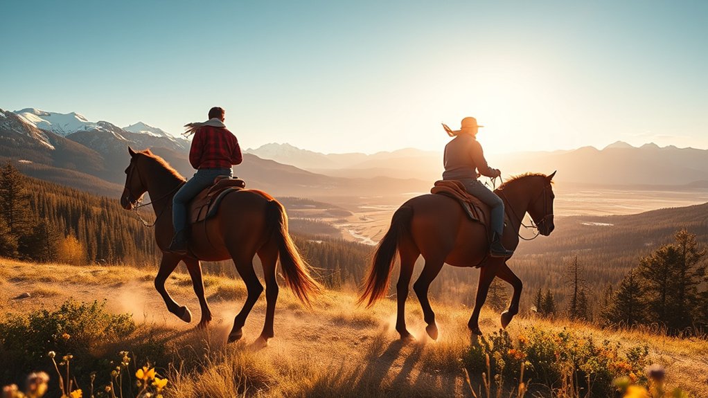 diverse u s horseback trails