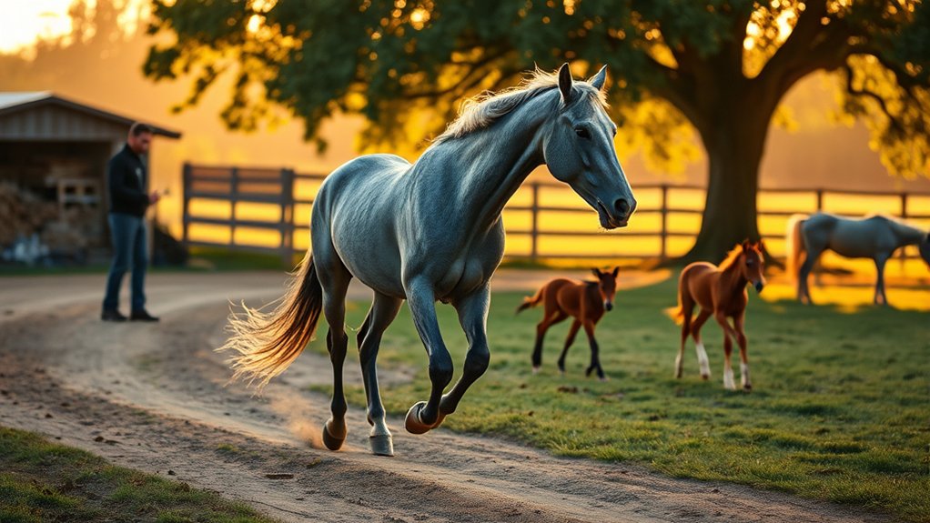 exercise promotes horse longevity