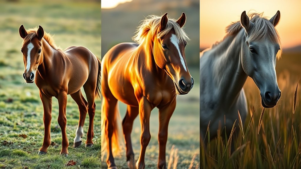 horse aging and development