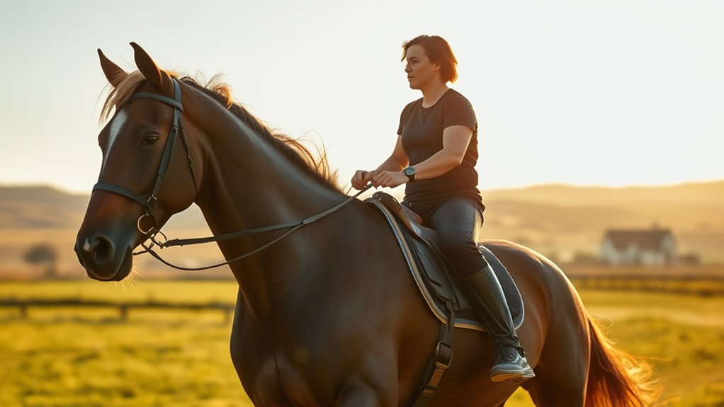 horse riding calorie burn