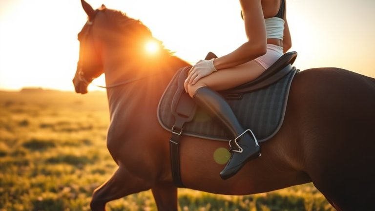 horse riding calorie burn