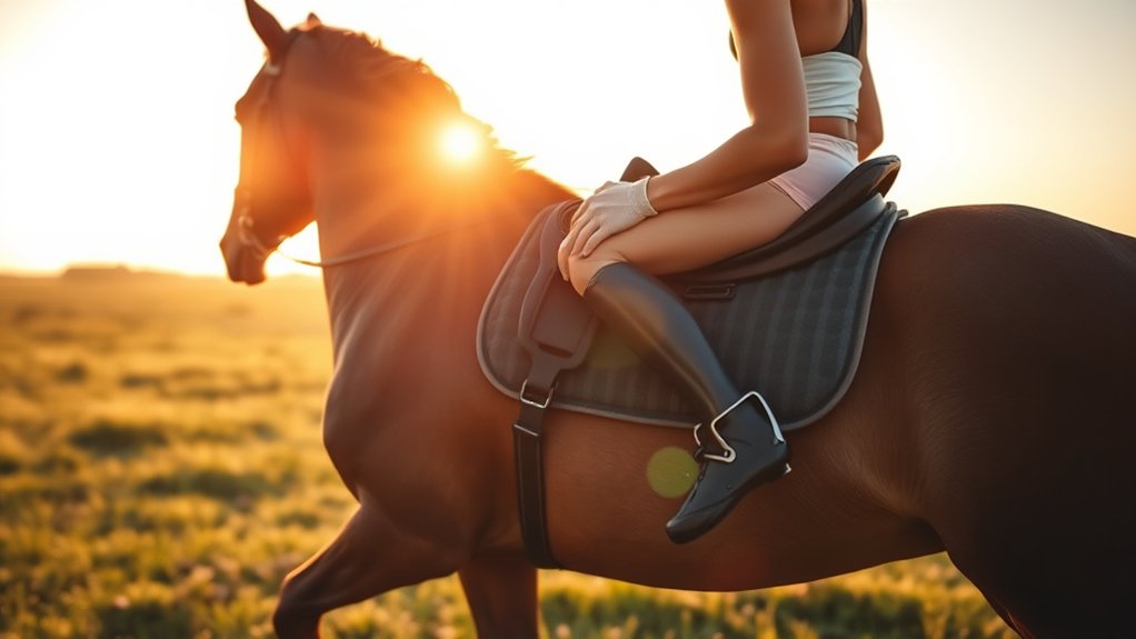 horse riding calorie burn