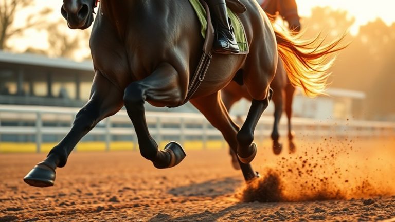 horse speed during races