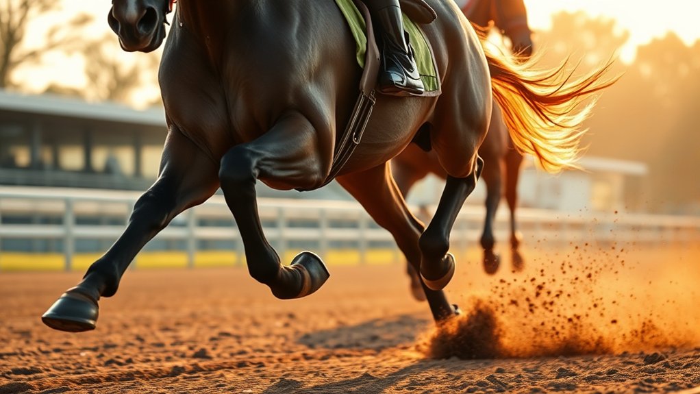 horse speed during races