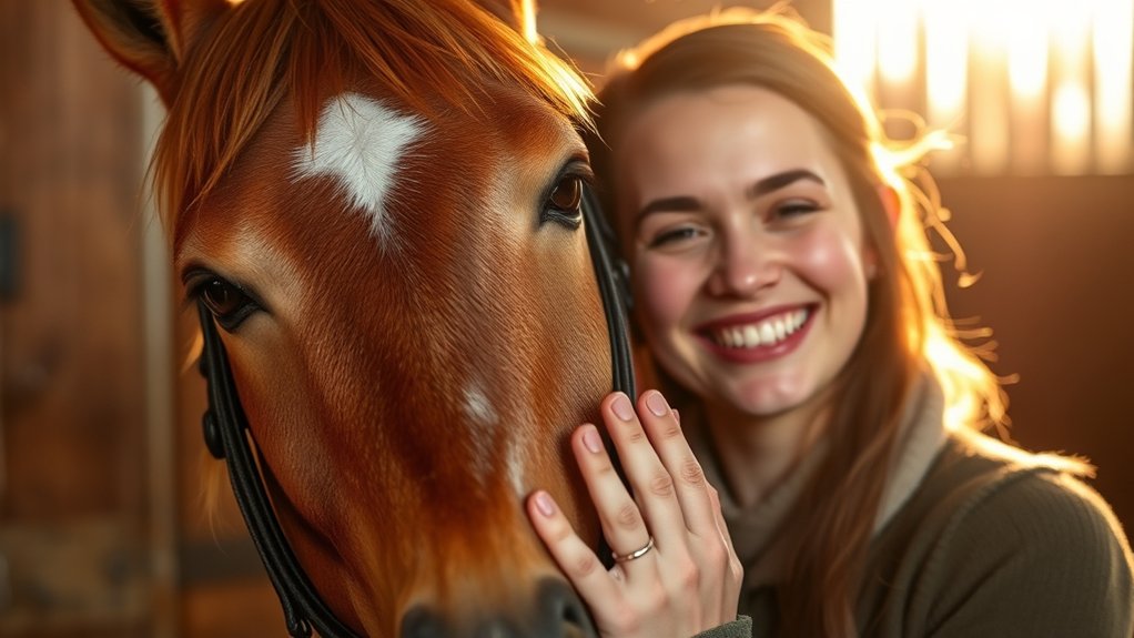 horse vocalizations show affection