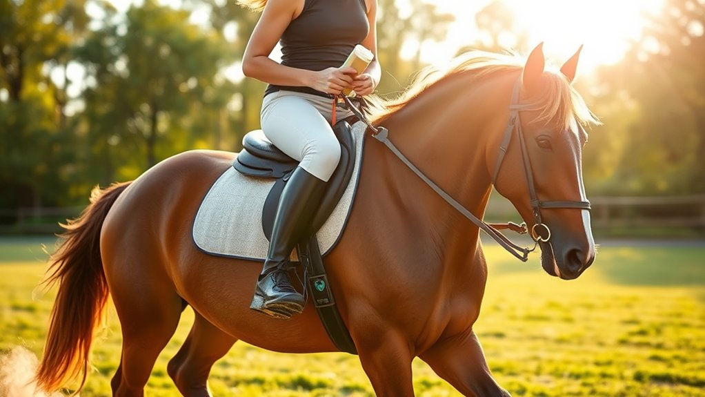horseback riding calorie estimates