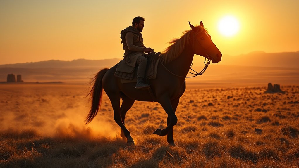 horseback riding origins in eurasia