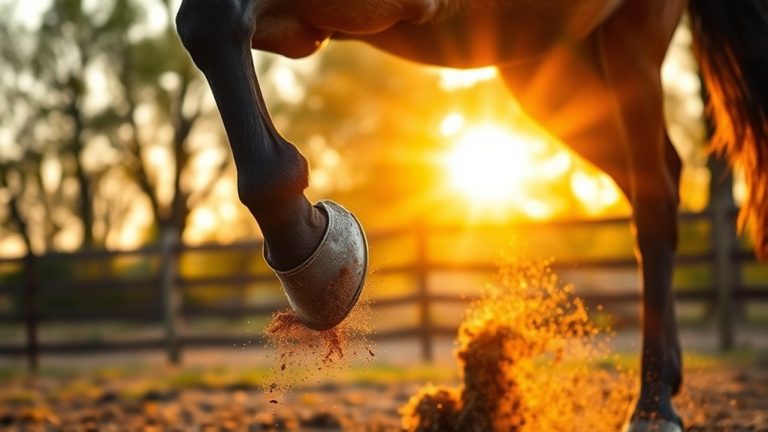 horses stomp for communication