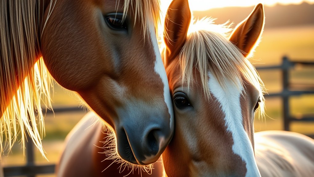 horses use mane signals