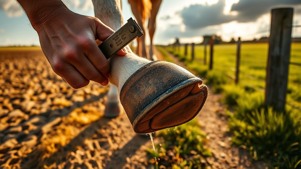impact of terrain on hoof growth