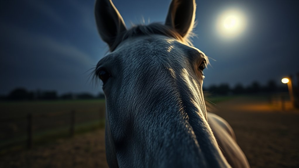 limited night vision adjustment