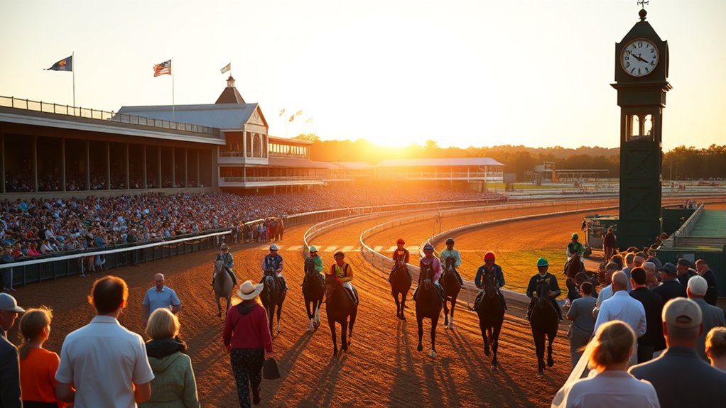 live races start at 4 00 pm