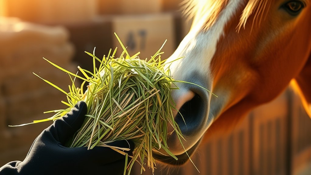 nutritional forage for horses