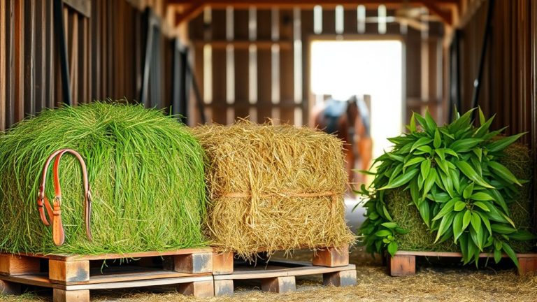 optimal horse hay selection