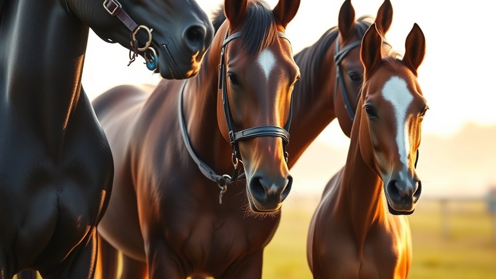 racehorses by age and sex