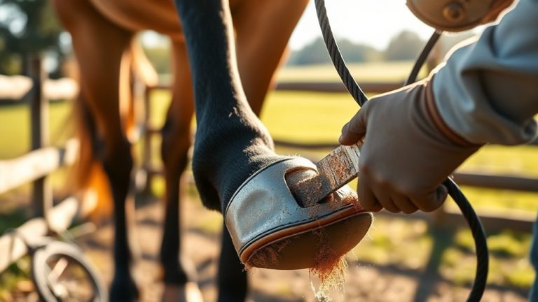 regular hoof trimming schedule