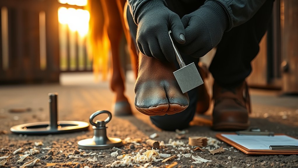 routine hoof care prevents injury