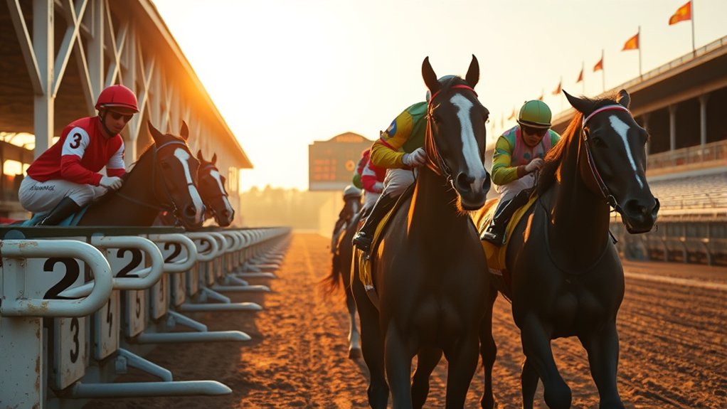 scheduled race start time