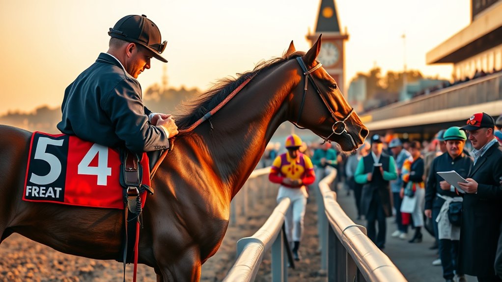 scheduled race start times