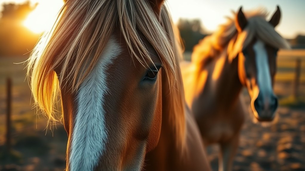 selective breeding promotes longer manes