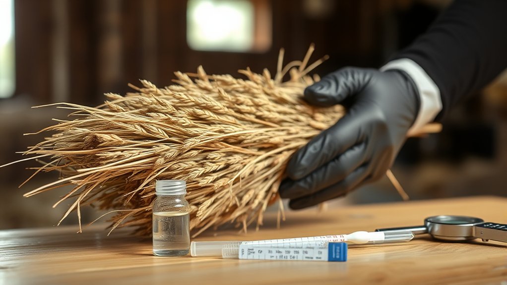 test fescue hay endophytes