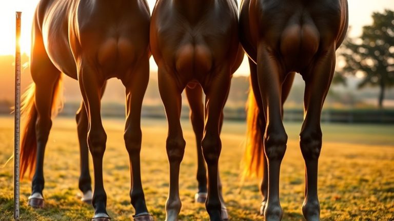 thoroughbred horse height