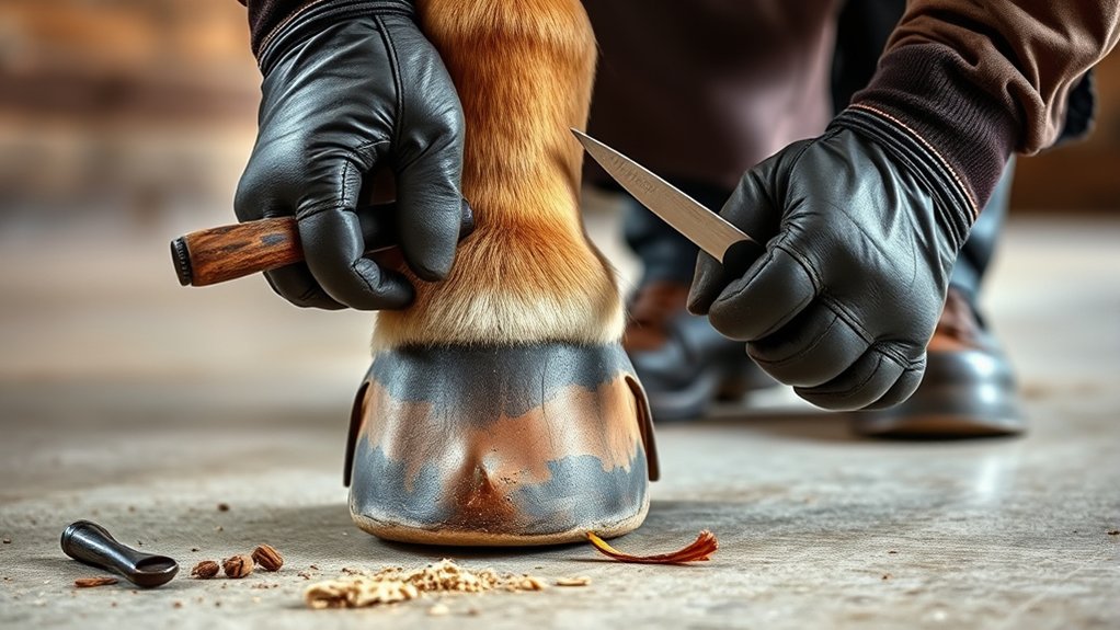 trim for balanced hoof health