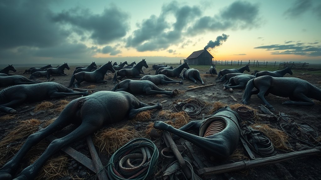 war induced horse casualties