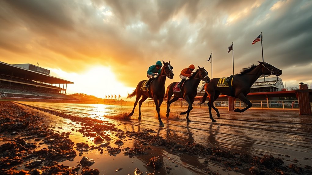 weather impacts horse racing