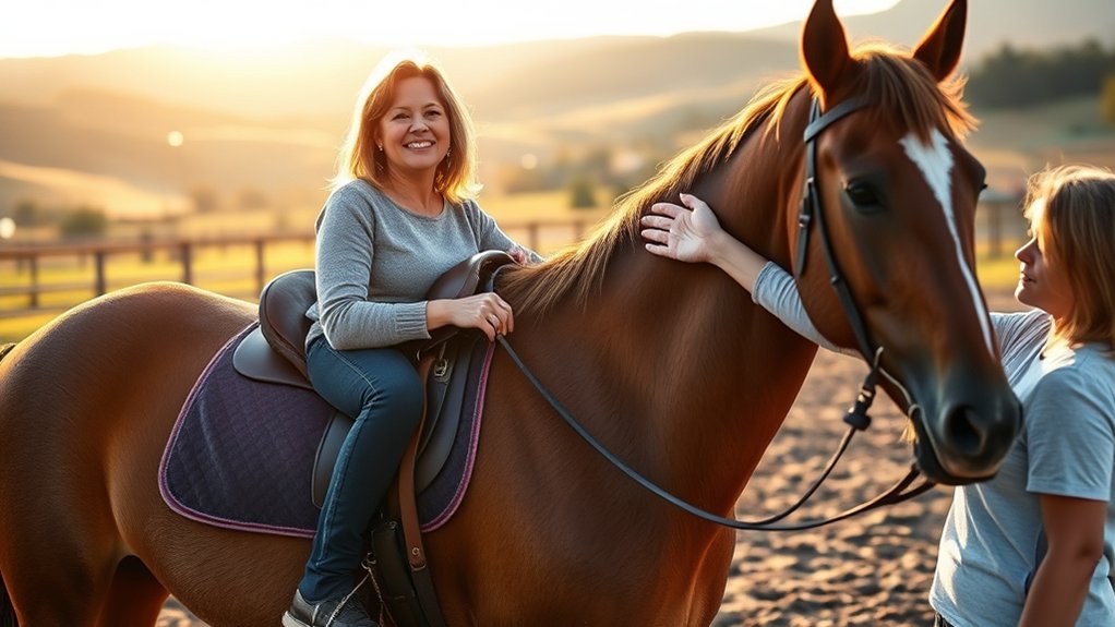 who benefits from horse therapy
