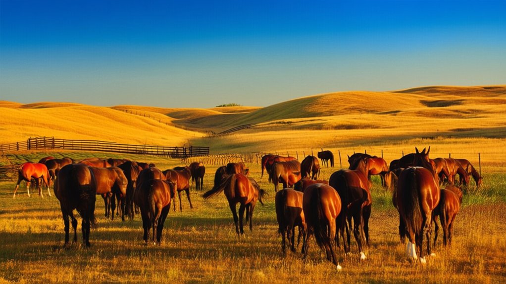american quarter horses habitat