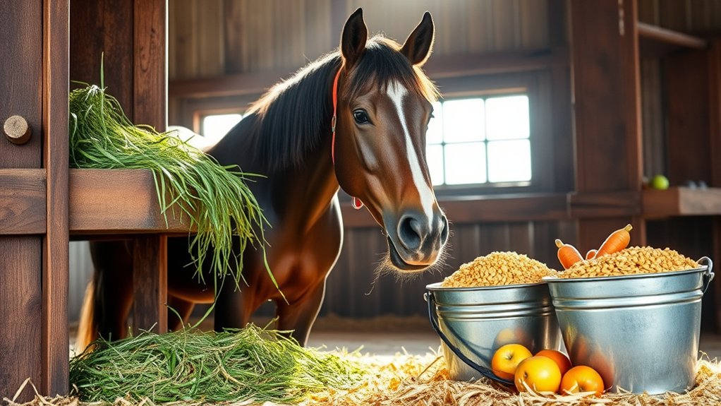 balanced forage and supplements