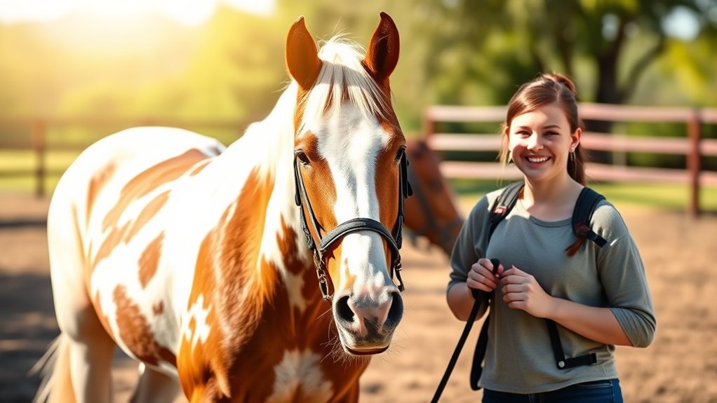 friendly trainable beginner horse