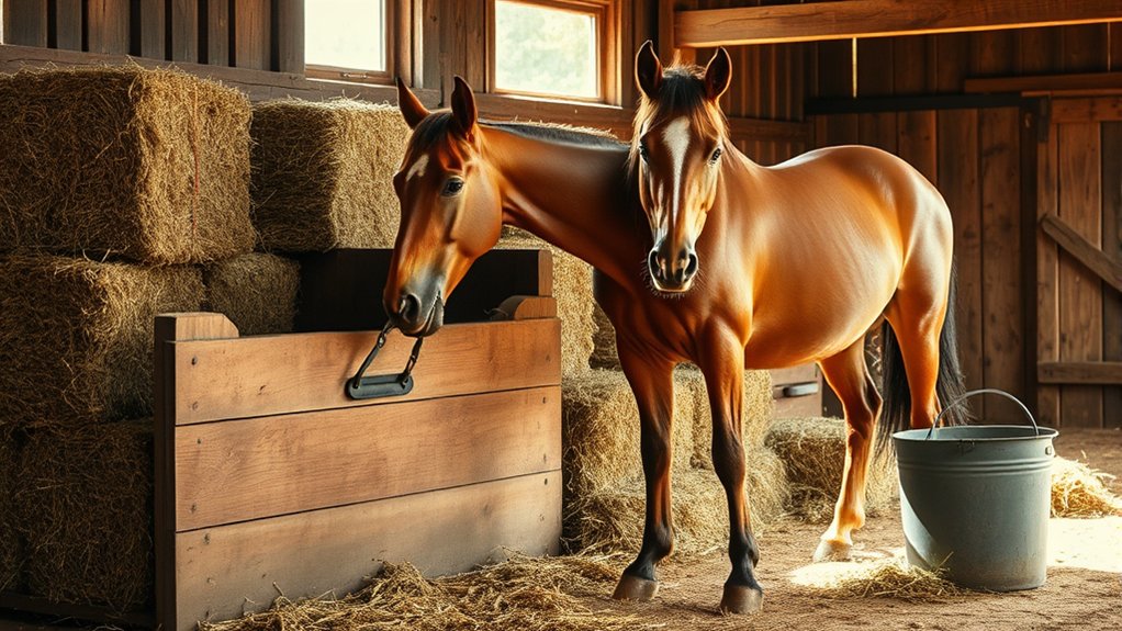 horse hay consumption costs