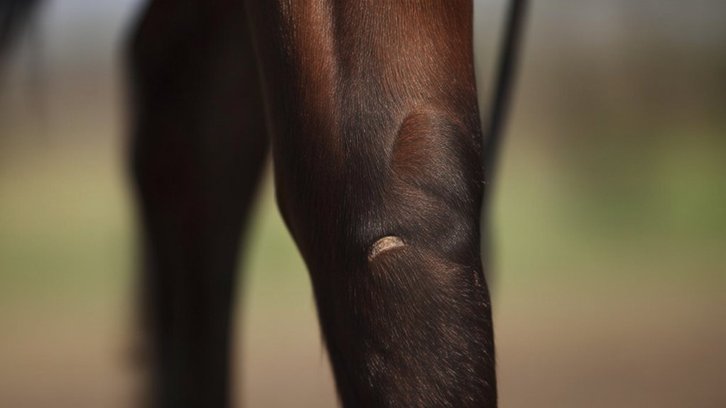 horse hoof growth abnormality