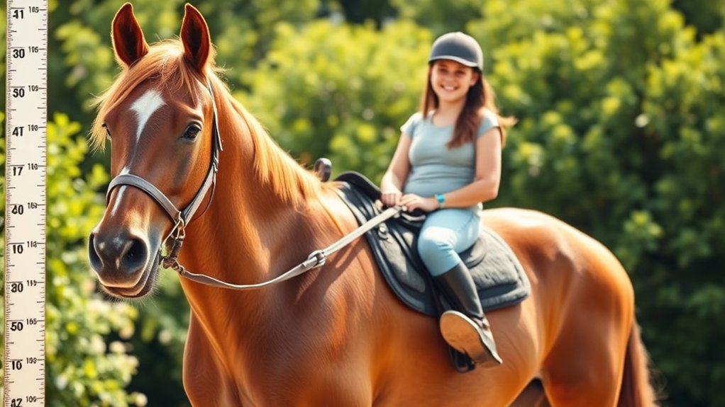 ideal beginner morgan horse height