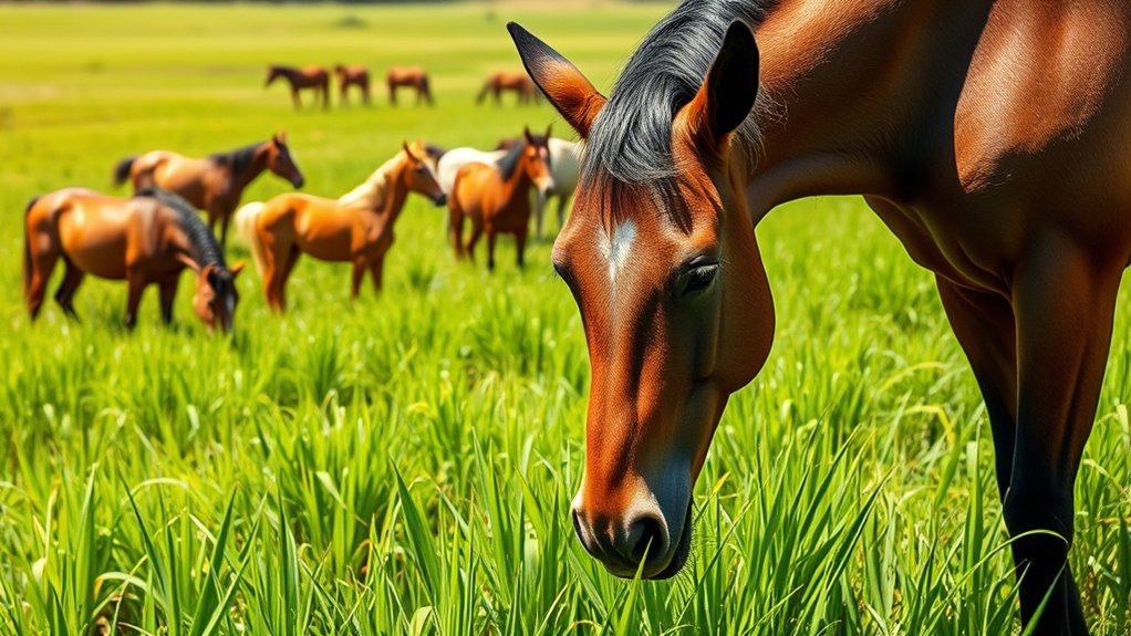 low sugar fiber rich forage