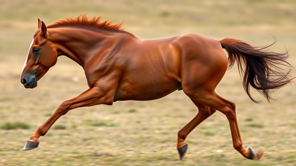 muscular balanced powerful lightweight