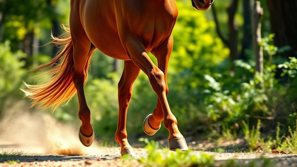 smooth rhythmic comfortable gait