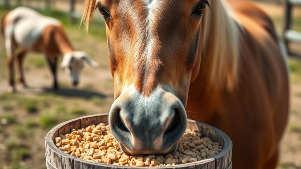 unsafe goat feed for horses
