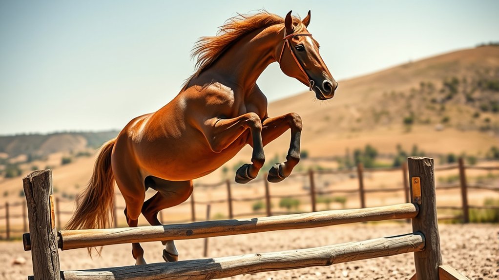 balanced agile jumping physique