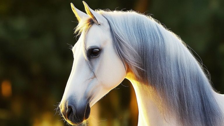 graceful historic spanish horses