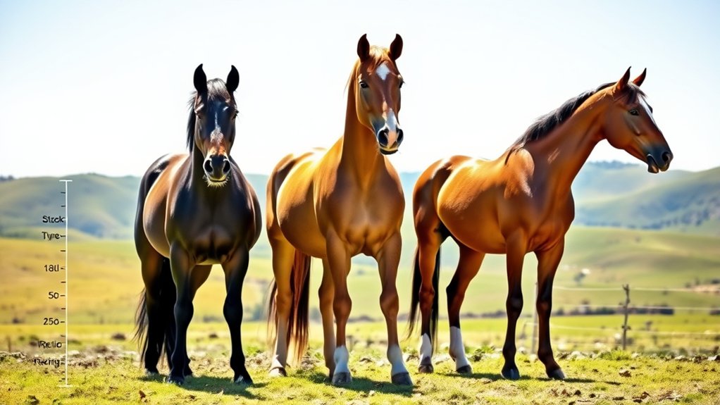 horse height classifications explained