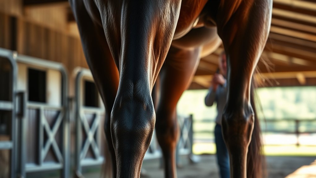 horse pain exaggerated gait